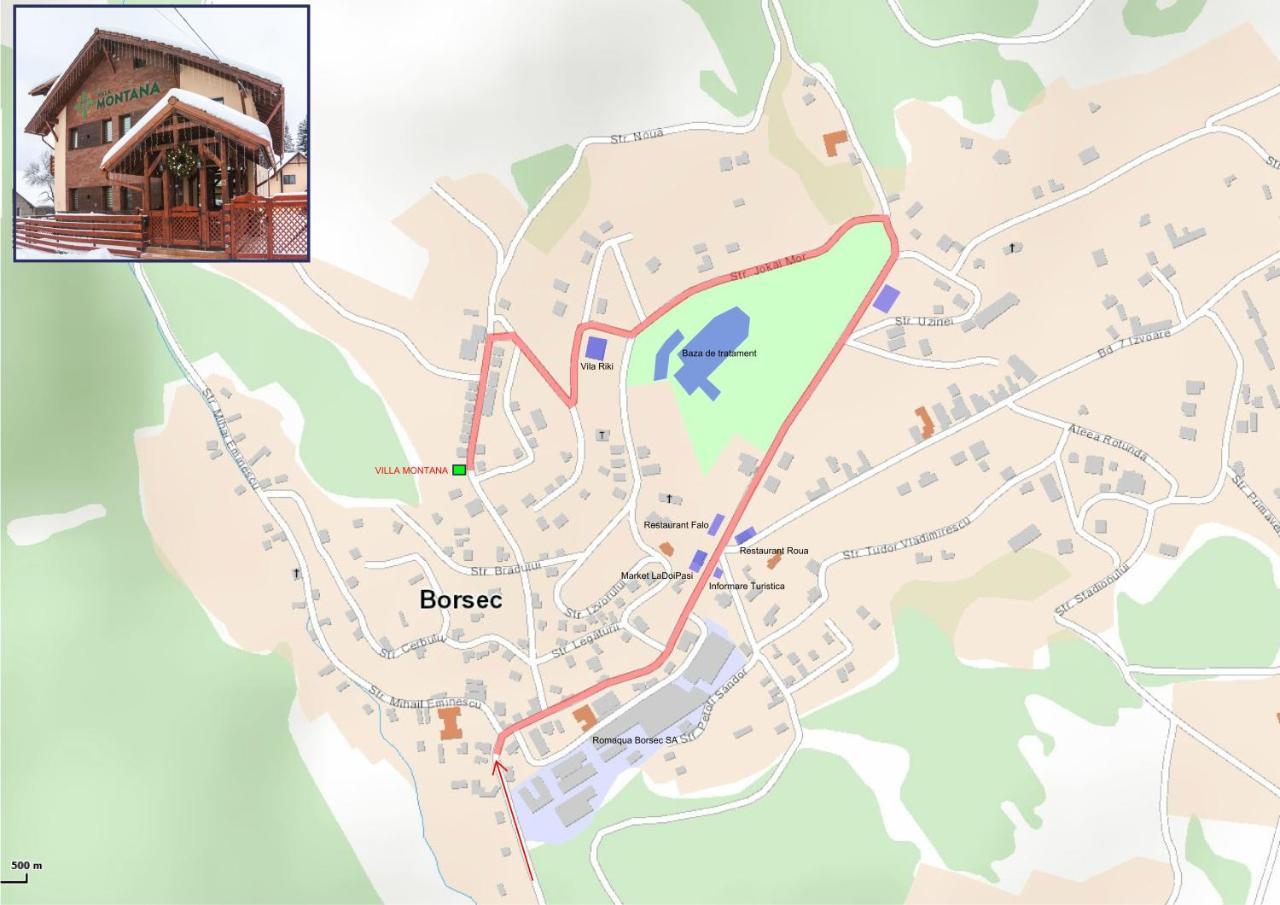 Villa Montana Borsec Dış mekan fotoğraf